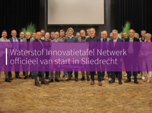 Het Waterstof Innovatietafel Netwerk officieel van start